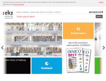 Tablet Screenshot of ekz.de
